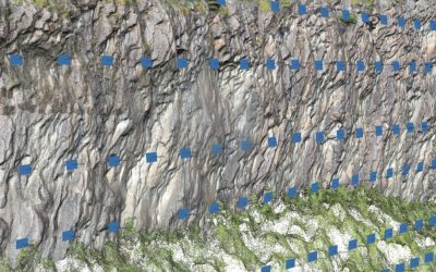 Climbing area visualization